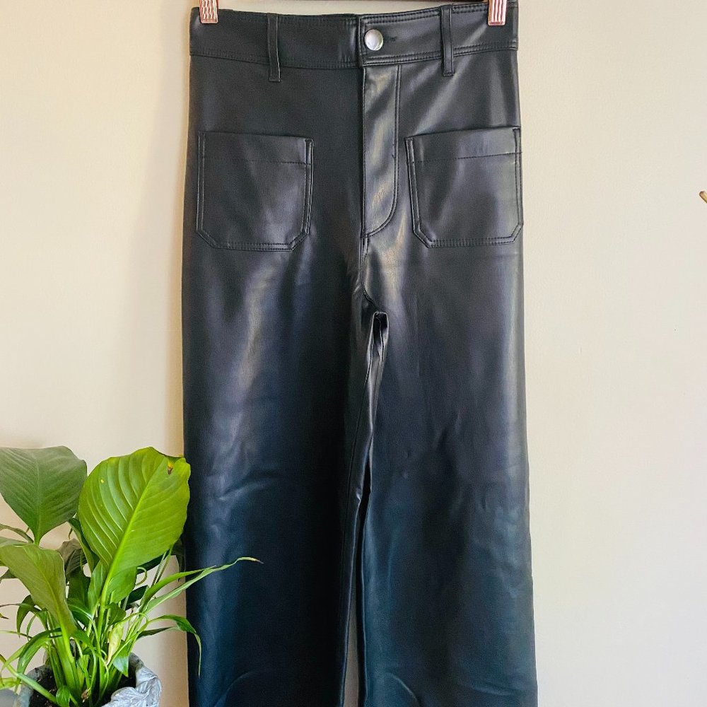 Faux Leather Pants